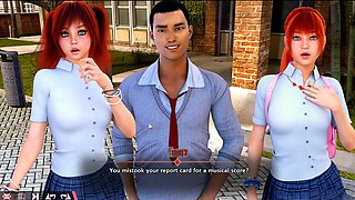 Sex noises, summertime saga, bikini
