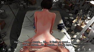 Fucking a sweet and tender babe in 4 -The Secret Atelier