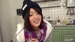 Japanese Step-Sister First Time Sucking