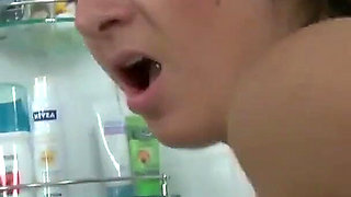 She is eighteen and Elena Materly a Russian born slut with dark hair fucks a big cock with her pussy and big ass