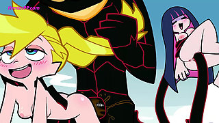 Panty, Stocking, Scanty and Kneesocks Do Beach Activities ( Cartoon Parody )