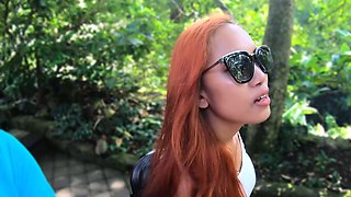 Thai Euro amateur couple sex once home