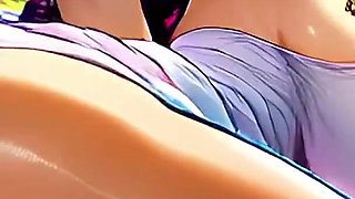 Horny Latina Wife Cheats with Neighbor in Laundry Room - Ai Animation
