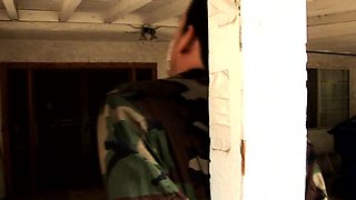 Femdom fetish mistresses fuck bdsm loser with strapon