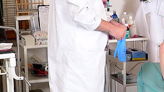 Dual-hole Temp Measurement for Hot Babe Nela Decker