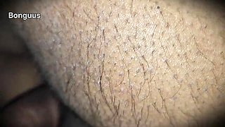 Desi Indian Stepmom Night Sex - Hairy Pussy Creampie & Cumshot Close-Up