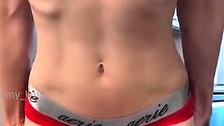 Amateur blondie solo anal masturbation