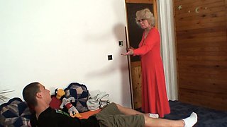 Wife finds him fucking mom in law and gets insane