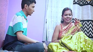 Indian Desi Bhabhi Hardcore Fuck With Virgin Boy At Home ( Hindi Audio )
