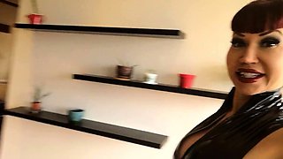 Hot redhead MILF likes anal