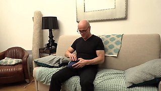 French teenager, Natural Tits, experiences two fat shafts for the very first time
