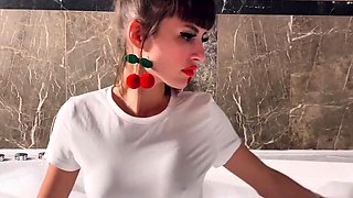 Hottest brunette solo webcam masturbation 2