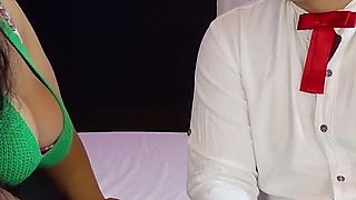 Seducing the Hotel Receptionist to Give Me All His Milk Cum