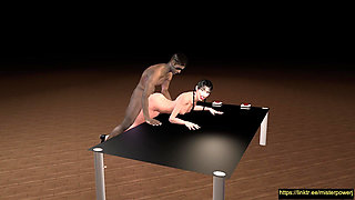 Wednesday Doggy Over the Desk