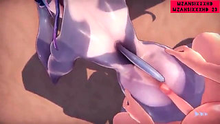 Getting Shark-lady Pregnant With My Big White Cock!