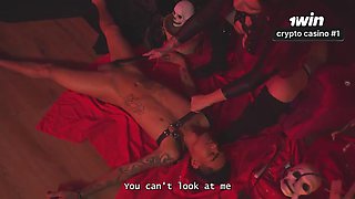 Latina MILF dominatrix predominates thin fellow - hottest XXX!