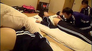 Two Horny Guys Fucking Asian Girls While They Sleep