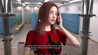 Casey's fall 1, taking photos of my pussy.