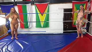 Rnw0073 Beth Bennett Vs Saskia Sharman Nude Wrestling Live July 24