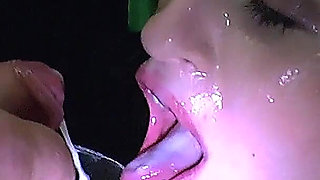 Ggg Bukkake - First-timer Gets Face Covered and Swallows Every Drop