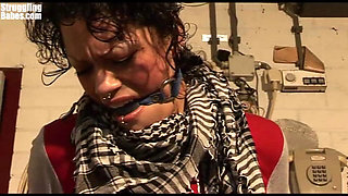 Steffi Chair-tied Ballgagged