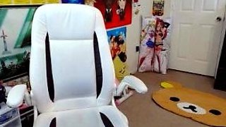 Big Boobed Blonde Masturbates With A Dildo In The Bathroom