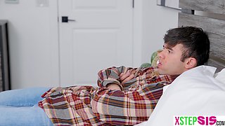 Jealous big boobs stepsister got hers