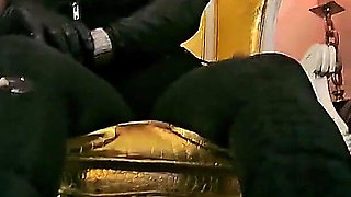 Misress Monika Schmidt Crushing Spitting Feeding Verbal Humiliation Sph in Leathergloves