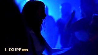 Carollina Cherry Gets Woken Up By Strangers For Bathroom Blowjob & Doggy Style Sex