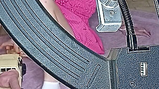 College Girl Gets Her Pussy Fucked with Rc Car