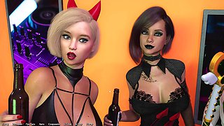 Spunky, halloween party, 3d animation