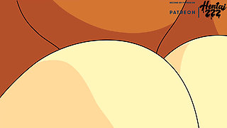 Family Guy Meg Griffin and Cleveland Creampie