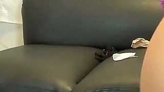 Strap-on Fuck From Behind: Open Pussy