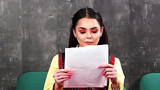 Upskirt watching voyeur slut teasing