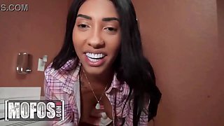 Mofos - kona jade gets playful at bingo night, trading numbers for hot porn and wild joy in the bathroom