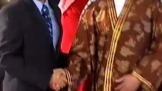 Vigorous granny blowjob and good hardcore fuck