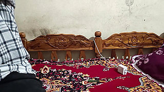 My Horny Neighbor Aunty Seduces a Young Man Fucking with Young Boy Telugu Voice