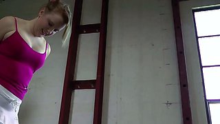 Teen Wenona bdsm session
