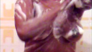 The mistress went shopping and the slave sucks the boss's cock and gets fucked.