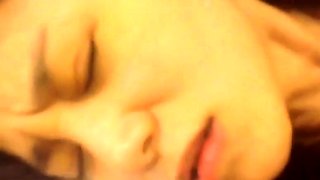 Asian Couple's Close-Up Amateur Fun
