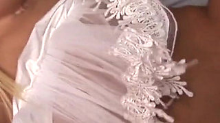 Cutie pie with huge tits gets hard fuck in the living room