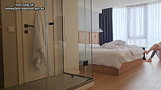 Yakuza Woman's Morning Anal Ritual