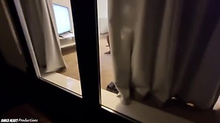 My Neighbour Caught Me Peeping - But She Invited Me Into The House To Fuck Her