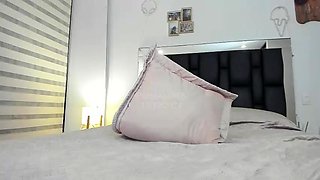 Cute Shemale Solo Webcam Masturbation