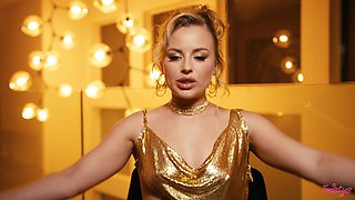 Golden Passion Ignites with Anna Claire Clouds