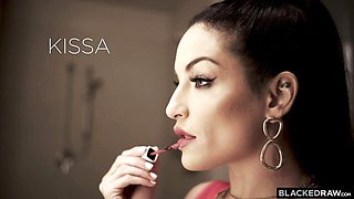 Interracial dirt with hottie Kissa Sins and Louie Smalls from Blacked Raw