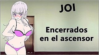 Car Toon In Joi - Encerrados En El Ascensor. Sigue Las Instrucciones