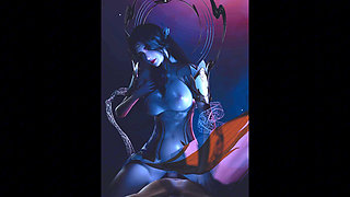 The Dream Goddess of Scarlet Temptation - 3D Animation Hentai