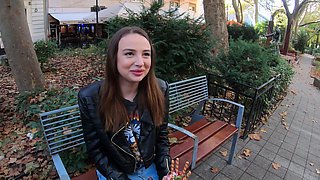 Young amateur Kylie Green gets fucked on the sofa