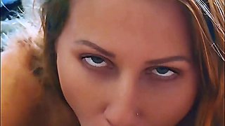 Big tits MILF with big clit gets fucked and cum on tits